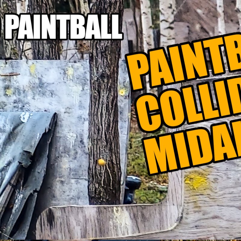 Paintballs colliding midair - Scratch one from the bucket list